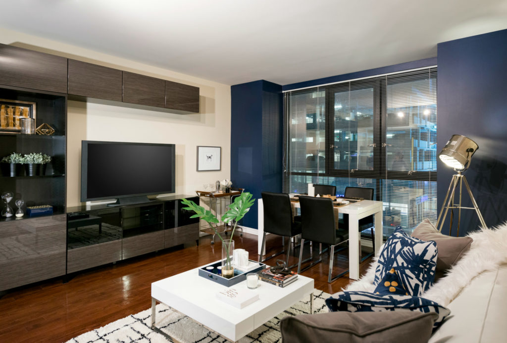 Four Point Design Build - A TRIO OF Downtown Luxury MODEL Apartments