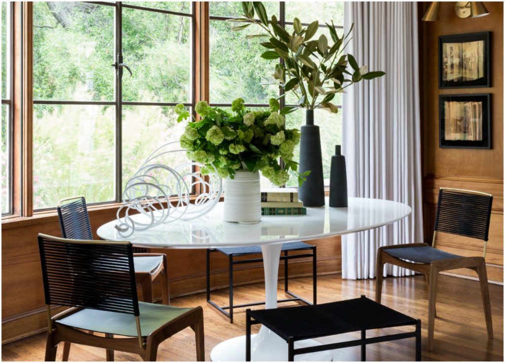 Four Point Design Build - A MODERN FAMILY LIBRARY RESTORED AND REIMAGINED