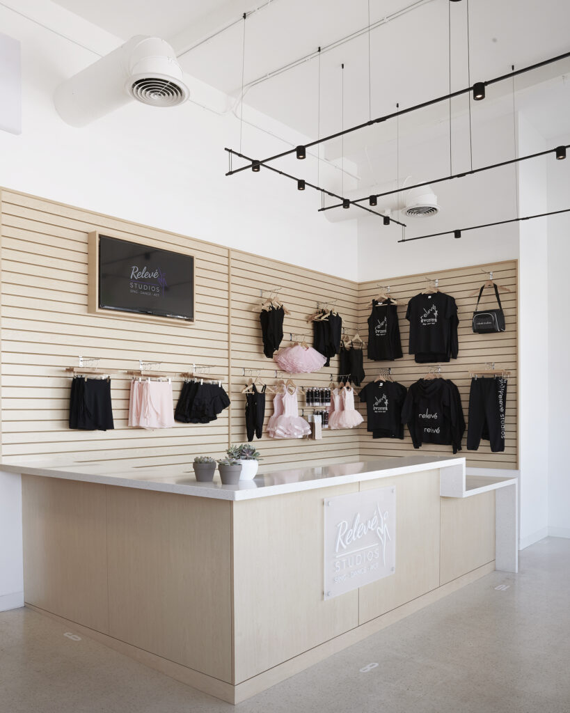 Four Point Design Build - RELEVÉ STUDIOS TENANT IMPROVEMENT