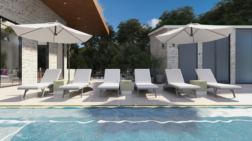Four Point Design Build - OUTDOOR TERRACE FOR SEASONAL LIVING’S VIRTUAL DESIGNER SHOWHOUSE