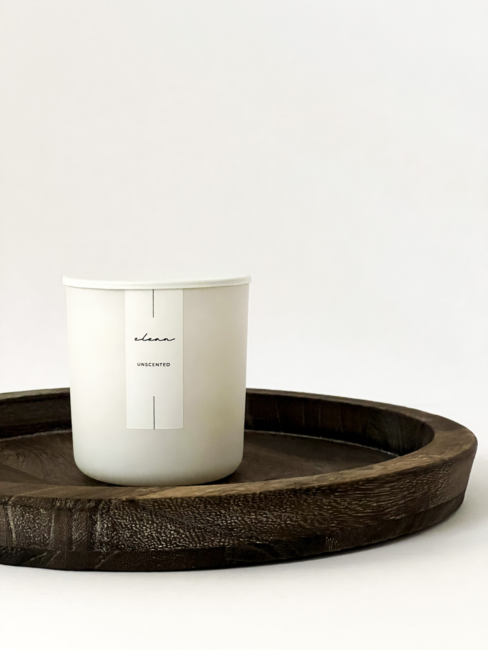 "Clean" Unscented Candle 8oz - Image 10