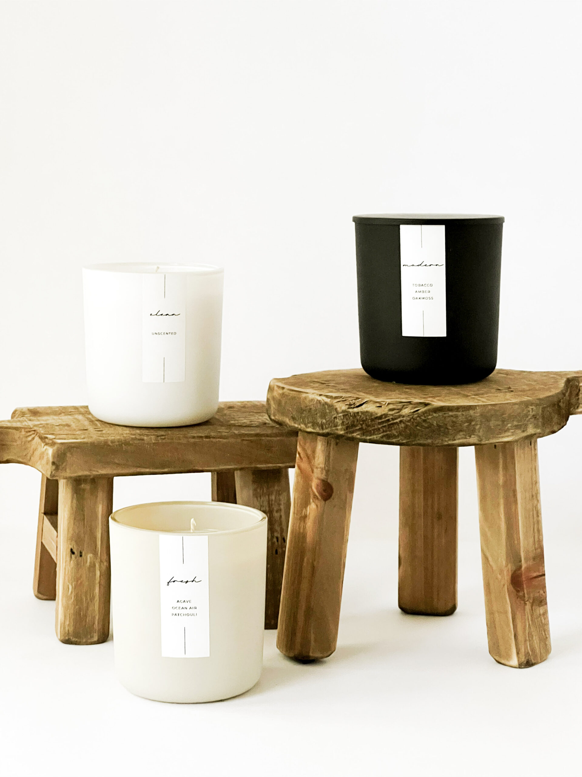 "Clean" Unscented Candle 8oz - Image 11