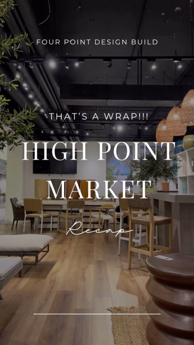 THAT’S A WRAP! It was an exciting, busy, beautiful (and exhausting - IYKYK) week at High Point Market! Here’s a super-quick little recap of some of the things that inspired me most on this trek! 

First, it’s not easy to find inspiration when you’re actually “looking” for it. For me, I have to relax and let it sort of jump out at me! This year, it was the DETAILS that impressed me most. I love to see those special, intentionally designed touches that give a piece of furniture, art, or accessory its heartbeat; and I was not disappointed. 

It was also an exciting week for Seasonal Living! Working and partnering with Seasonal Living on my Provenance Signature Collection has been a great joy and one that has provided me with a TON of growth and learning over the past 7 years; and this year we bumped it up a notch!

It’s my great honor to share that I have expanded my partnership with Gary Pettitt, CEO of Seasonal Living, this year and have stepped in as Seasonal Living’s new Creative Brand Direction and Marketing Consultant where I am advising on creative direction, brand identity, product, and vision. I have also designed 5 new collections for SL (yep, you heard that right, 50 new SKUs), and will be focusing specifically on expanding and deepening the connections with our beloved design, architecture, building, and retail communities. I’m thrilled and humbled to be on this journey with Gary and his team and beyond grateful for his trust and faith in me. We shared the plan for the new brand direction along with a sneak peek at the new collections this week during HPMKT, with a full launch slated for this fall! 🍂

And finally, check out the cute airbnb at the end.  What a truly peaceful and magical setting!!!

I will be wrapping up my visit further with a recap post on the blog so I can share even more juicy details! 

Happy Design Talk Tuesday, loves! xx

Interior Architecture and Design @4ptdesignbuild
#CleanFreshModern #interiorsforrealliving #HPMKT #interiordesigner #losangeles #designtalktuesday