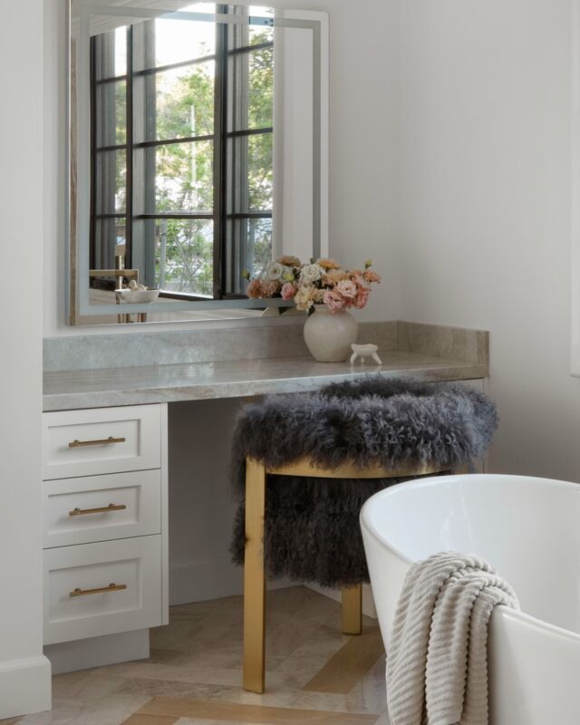Transform Your Space, Transform Your Routine! 

Happy Monday, Friends! Did you know that crafting a dedicated, well-lit space for your personal care is MORE than just about beauty – it’s about setting the stage for a consistent daily ritual of self-care and confidence. Whether it’s a vanity for your skincare routine, makeup prep, or those well-deserved moments of relaxation, a thoughtfully organized area can elevate your experience.

In this project, we did just that for our VERY special client! From perfect adjustable lighting to clever hidden stainless steel lined organization bins for hot tools, every detail was designed with function, performance, and ease of cleanup in mind. Because when your space works for you, your beauty routine becomes effortless, efficient, and enjoyable.

Swipe to see more of our transformation and get inspired! Need help carving out a perfect personal care space of your own? Let’s connect and get the possibilities started…we’re here to help! 

Interior Architecture & Design-Build @4ptdesignbuild
Photography @public311design

#SelfCareSpace #VanityGoals #MakeupPrep #BeautyRitual #InteriorDesign #Wellness #CleanFreshModern #interiorsforrealliving #losangelesinteriordesigner #spatialplanning #cleanfreshmodern #interiorsforrealliving #s#4ptclientfrenchcontemporarywithakillerview #homespadesign
